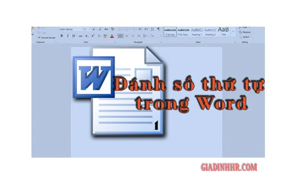 Cách Đánh Số Thứ Tự Trong Word Đơn Giản Ai Cũng Cần Biết