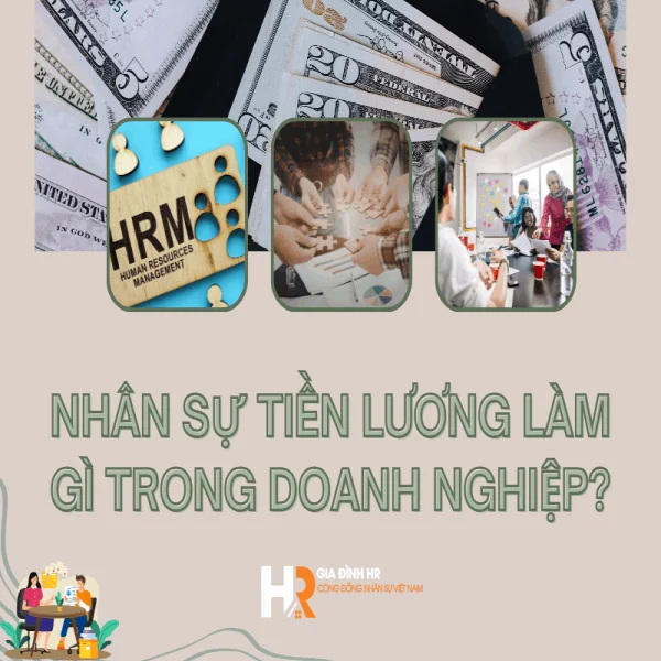 Nhân Sự Tiền Lương Làm Gì Trong Doanh Nghiệp?
