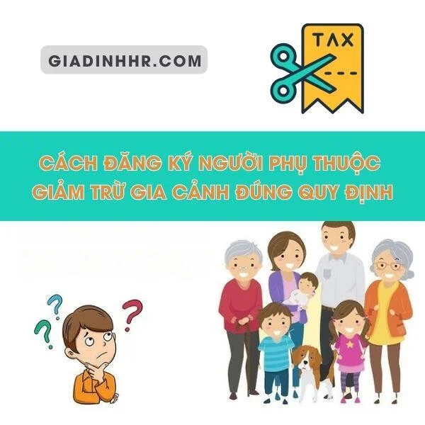 Cách Đăng Ký Người Phụ Thuộc Giảm Trừ Gia Cảnh Đúng Quy Định