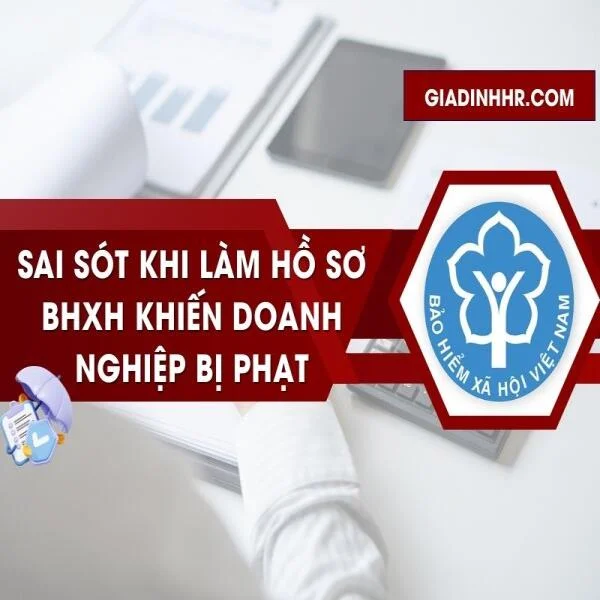 Sai Sót Khi Làm Hồ Sơ BHXH Khiến Doanh Nghiệp Bị Phạt