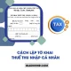 Cách Lập Tờ Khai Thuế Thu Nhập Cá Nhân Hàng Tháng